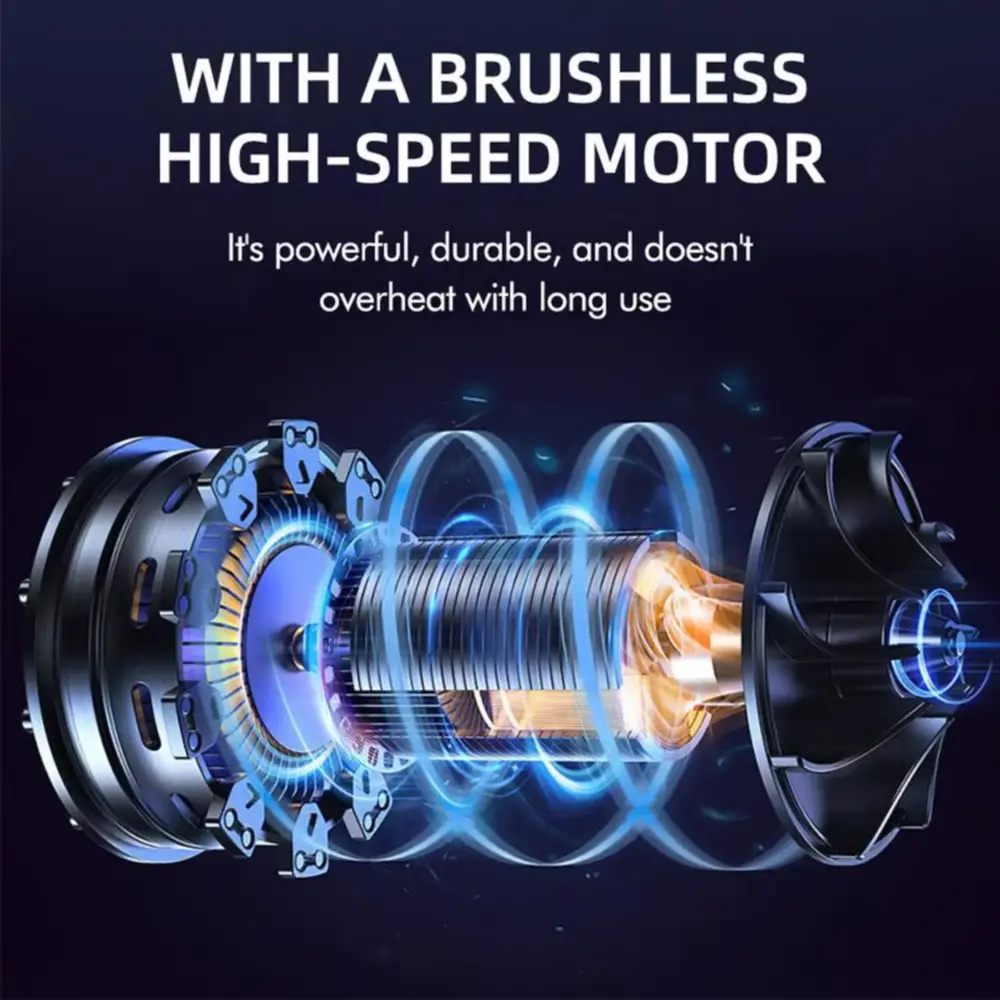 💥LAST DAY SALE 50% OFF-Turbo Jet Blower, Cordless Turbo Super Power Air Duster - Image 8