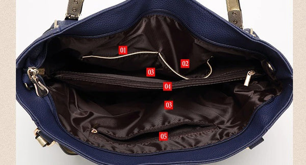 VENICE LEATHER TOTE BAG