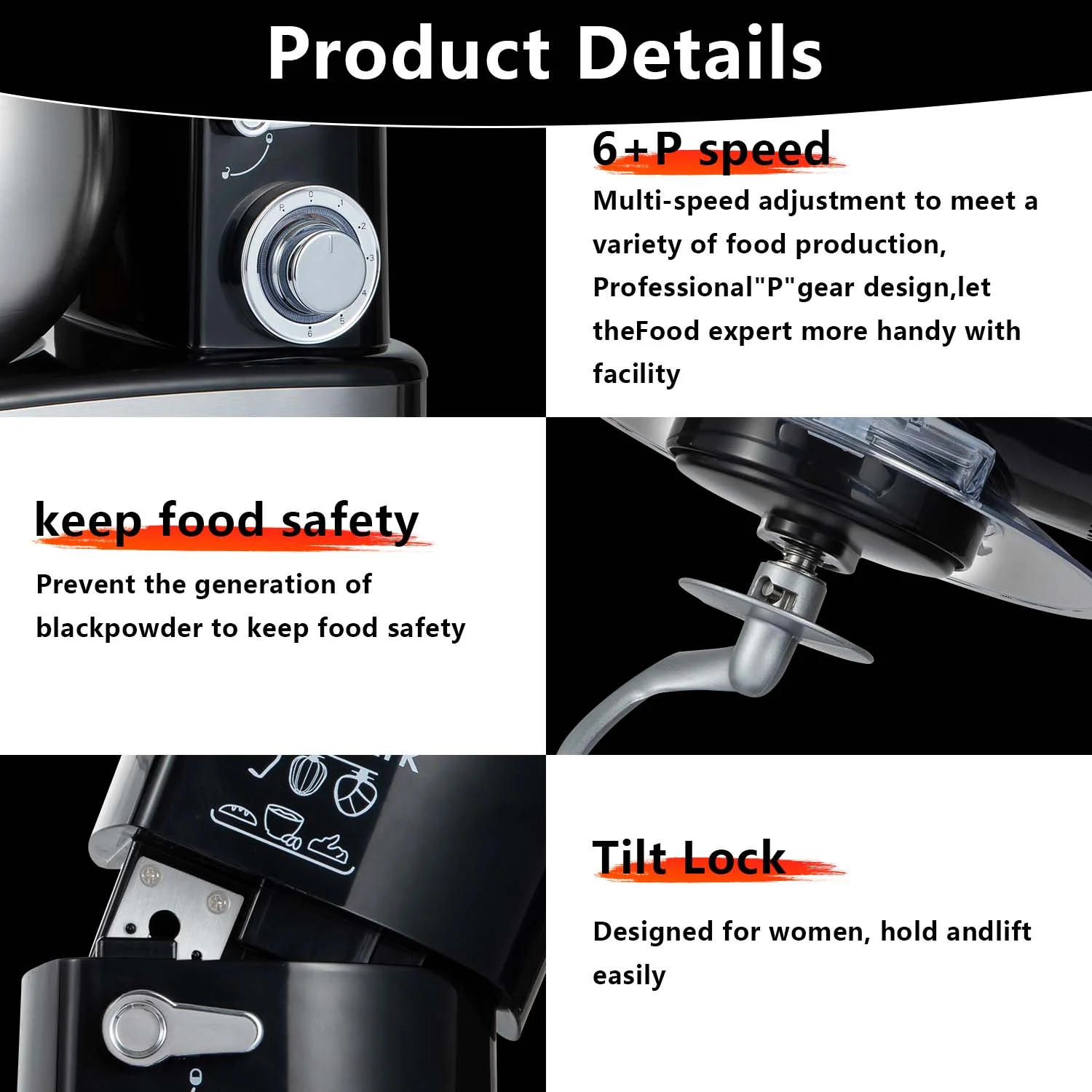 5-in-1 Multifunctional Vertical Mixer